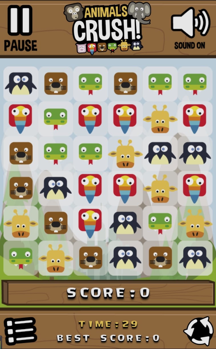 مباراة سحق الحيوانات 3