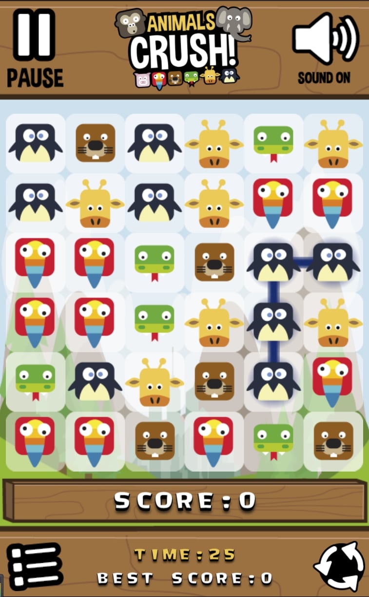 مباراة سحق الحيوانات 3