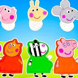 Karikatür Hayvanların Vücut Eşleşmesi