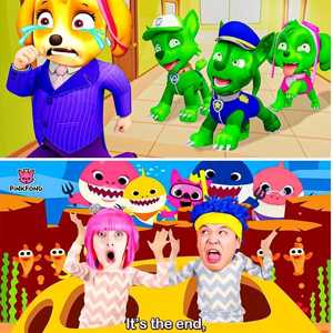 Fun with Pinkfong and Baby Shark Gang