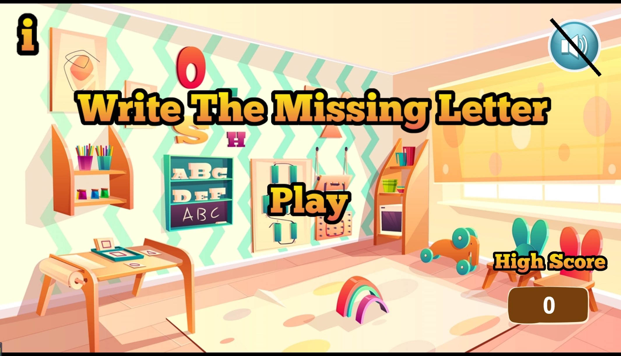 Write The Missing Letter for Kids