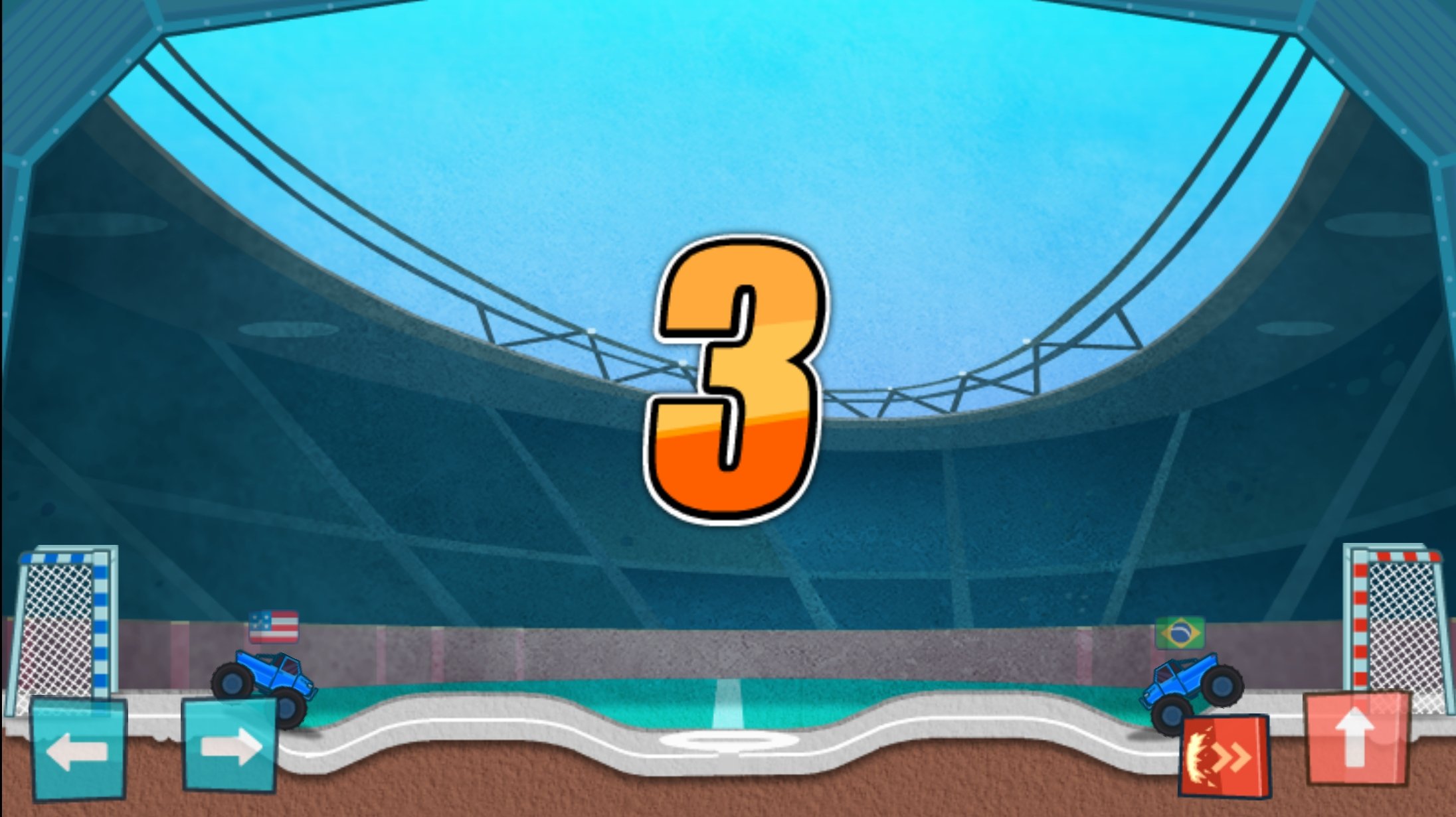 Fútbol de camiones monstruo