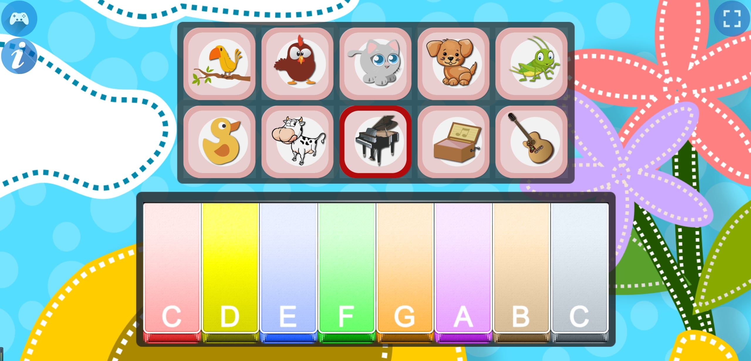 Pianoforte per bambini