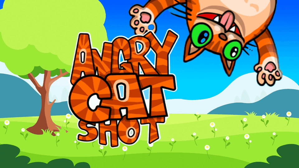 Angry Cat Shot