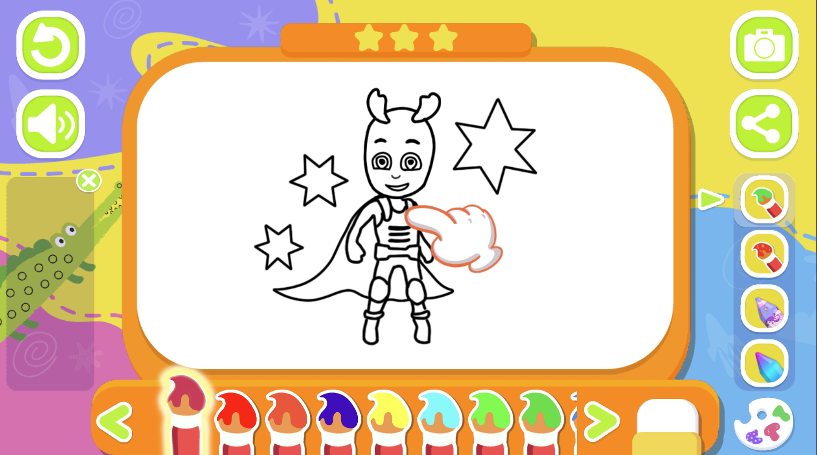 สมุดระบายสีหน้ากากฮีโร่