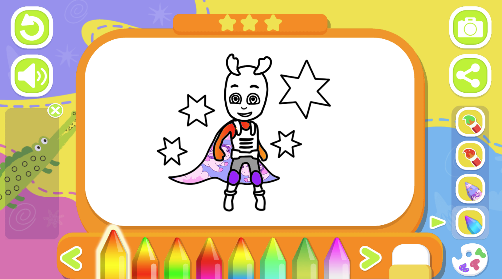 สมุดระบายสีหน้ากากฮีโร่