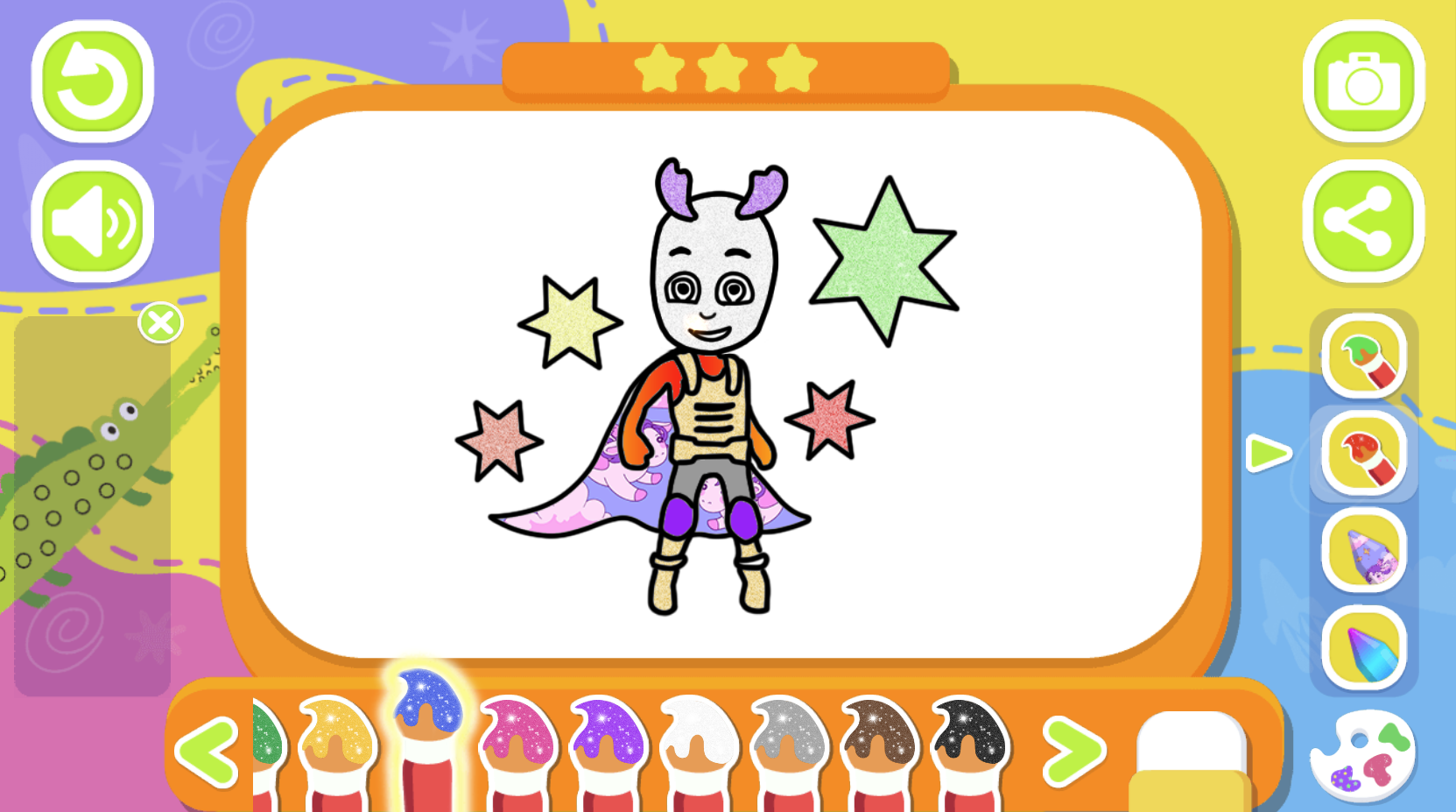 สมุดระบายสีหน้ากากฮีโร่