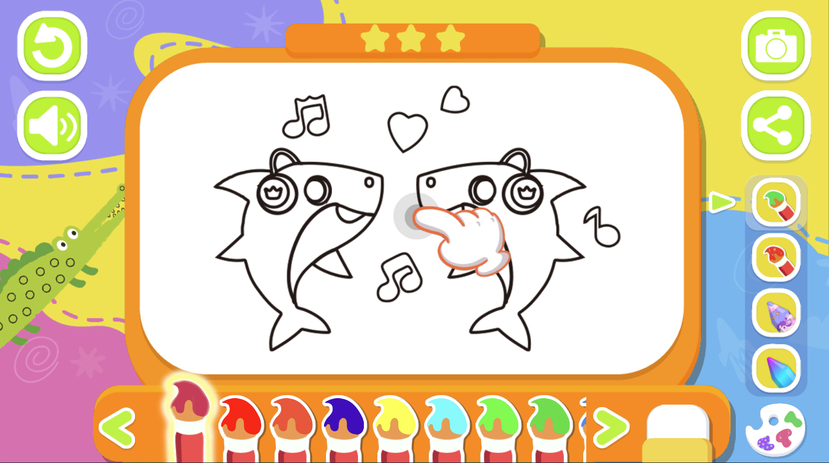 New Shark Coloring Book A27