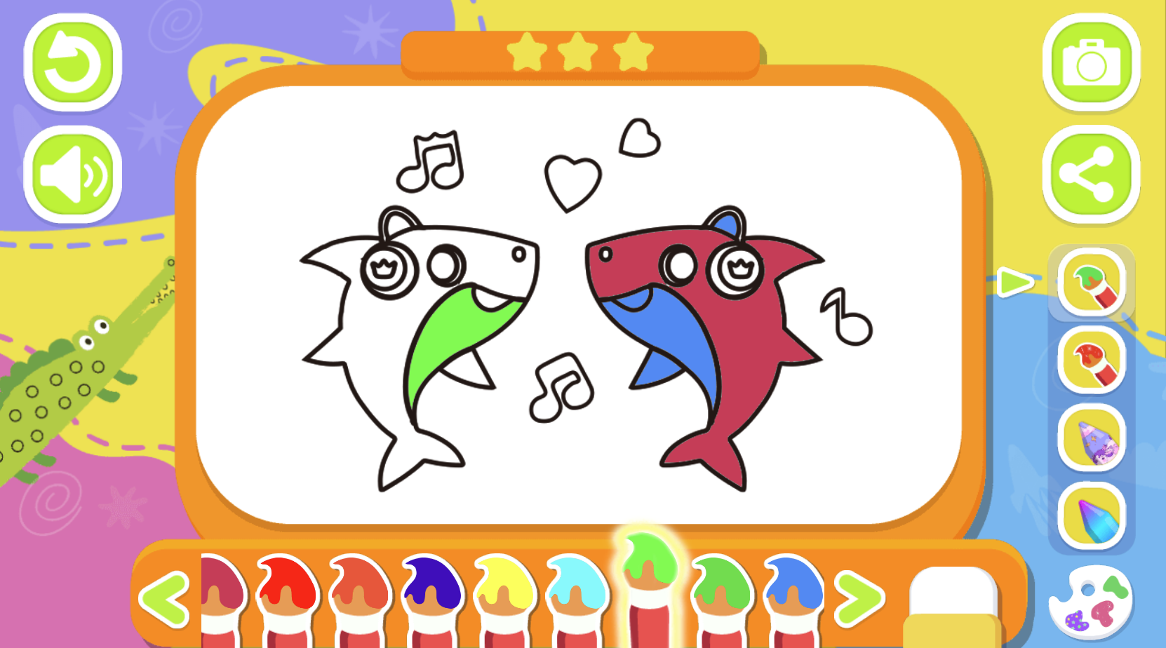 New Shark Coloring Book A27