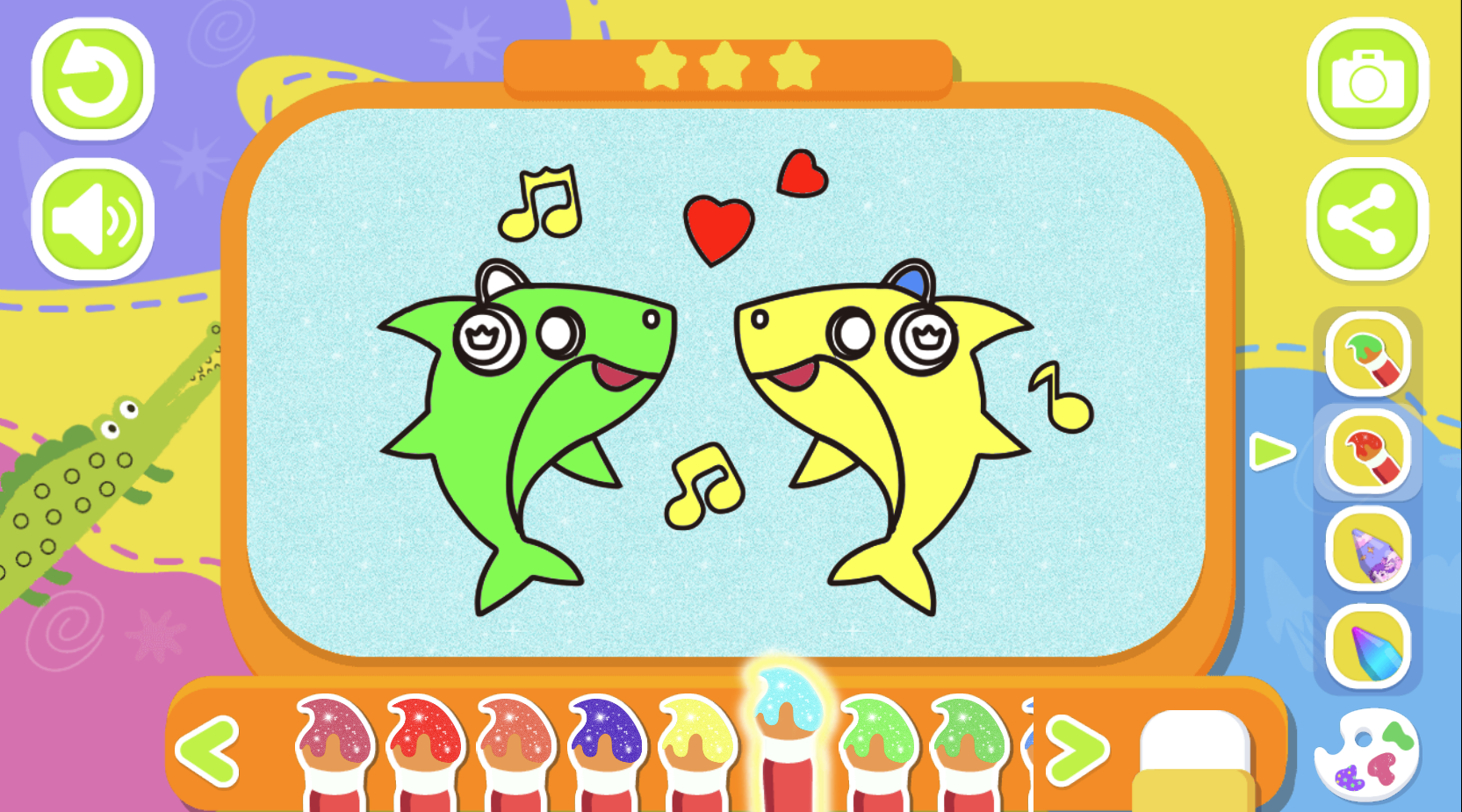 New Shark Coloring Book A27