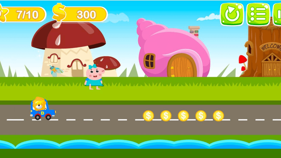 New Driving Madness Vexy Lion's Journey