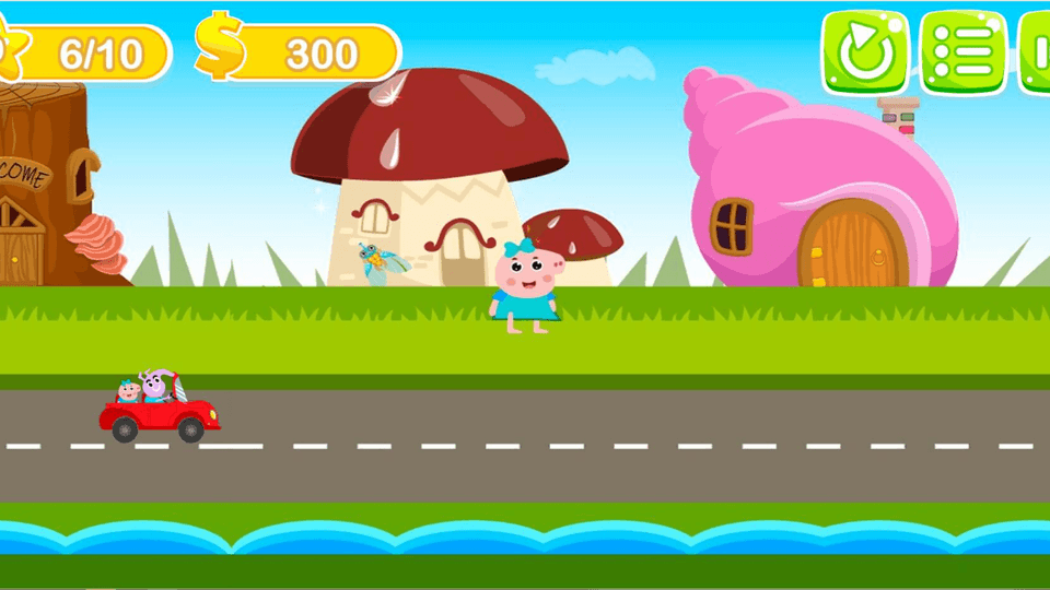 New Fairy Tale World Car Racing