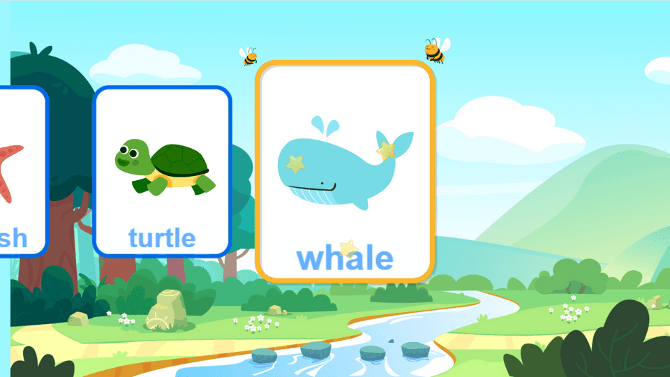 بطاقة حيوانات المحيط