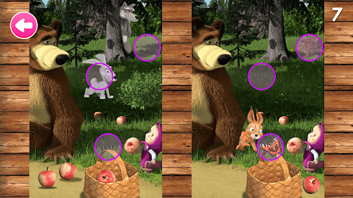 Jeu gratuit Masha et l'ours éducatif à télécharger - Pipajam