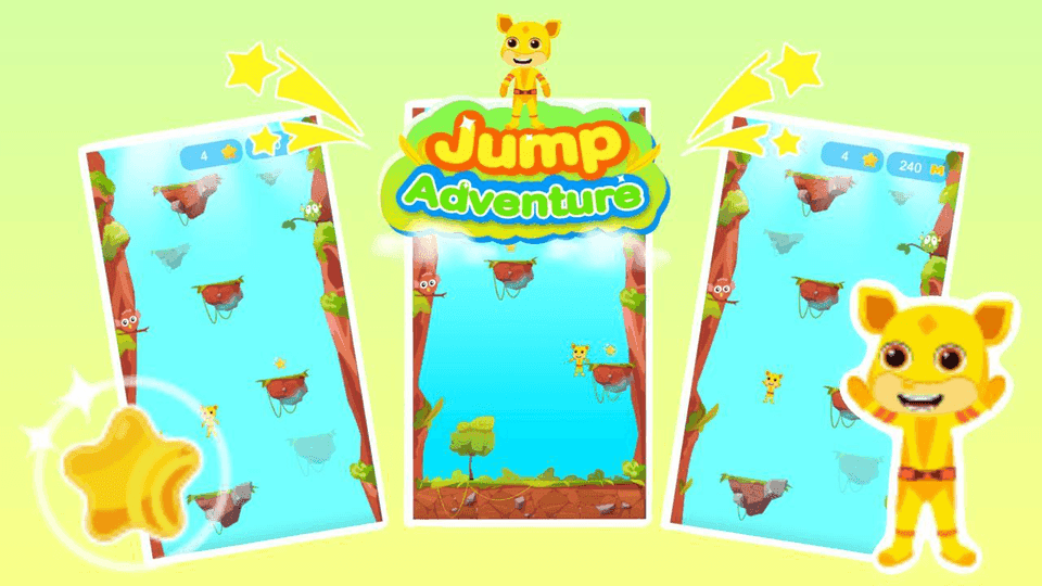 Valley Survival Mask Hero Jump Up
