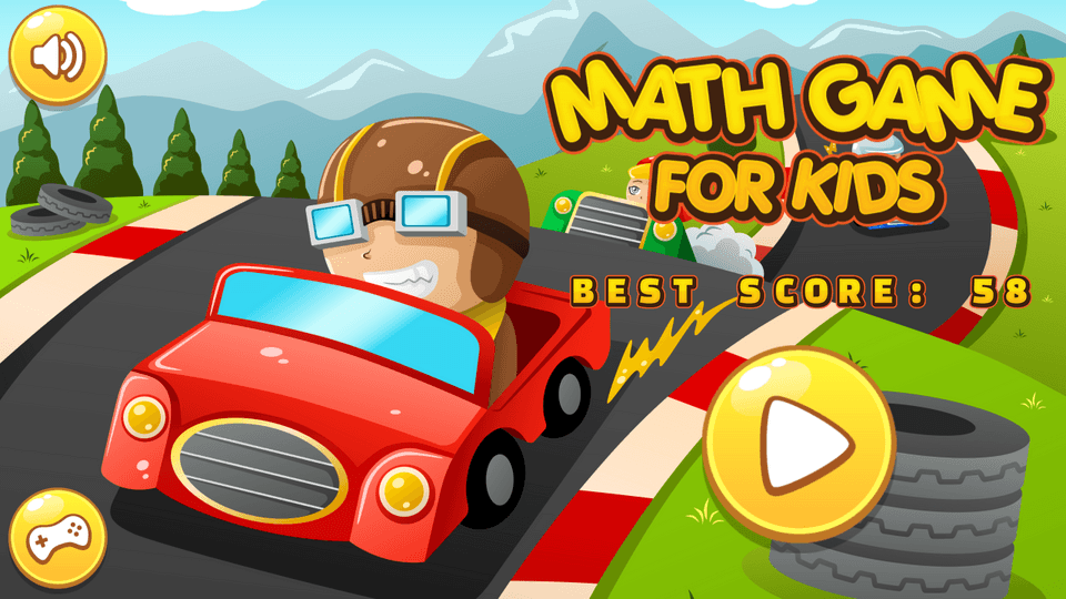 Juego de matemáticas para niños